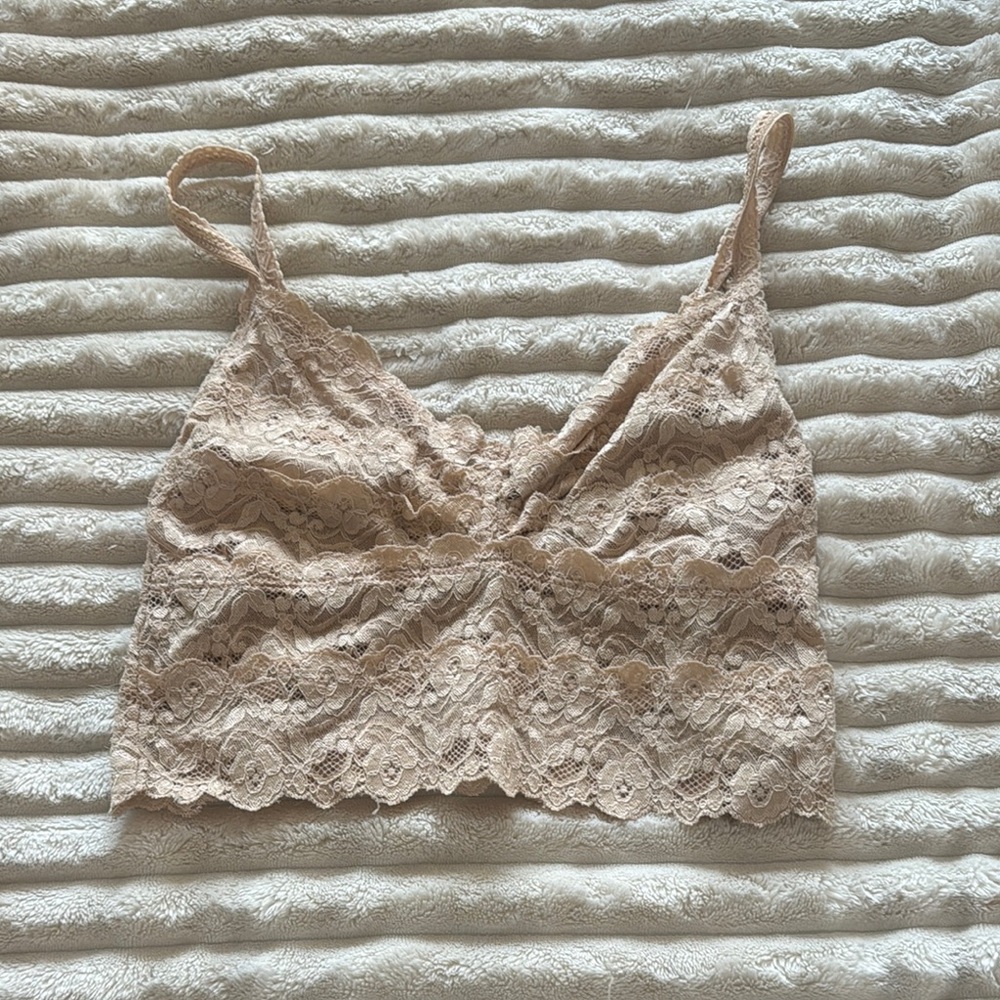 Lace Bralette in Cream